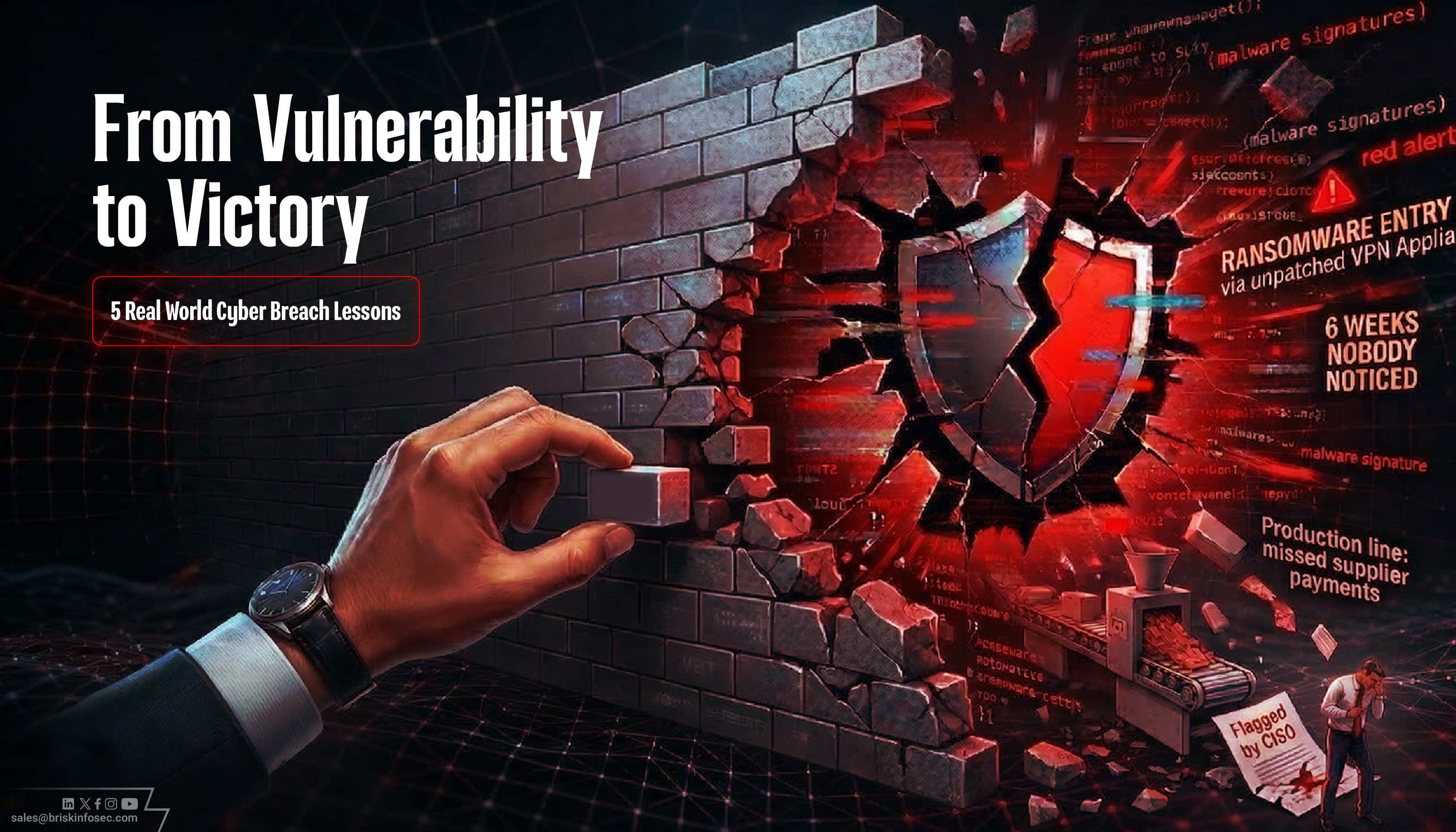 Real World Cyber Breach Lessons from Vulnerability to Victory