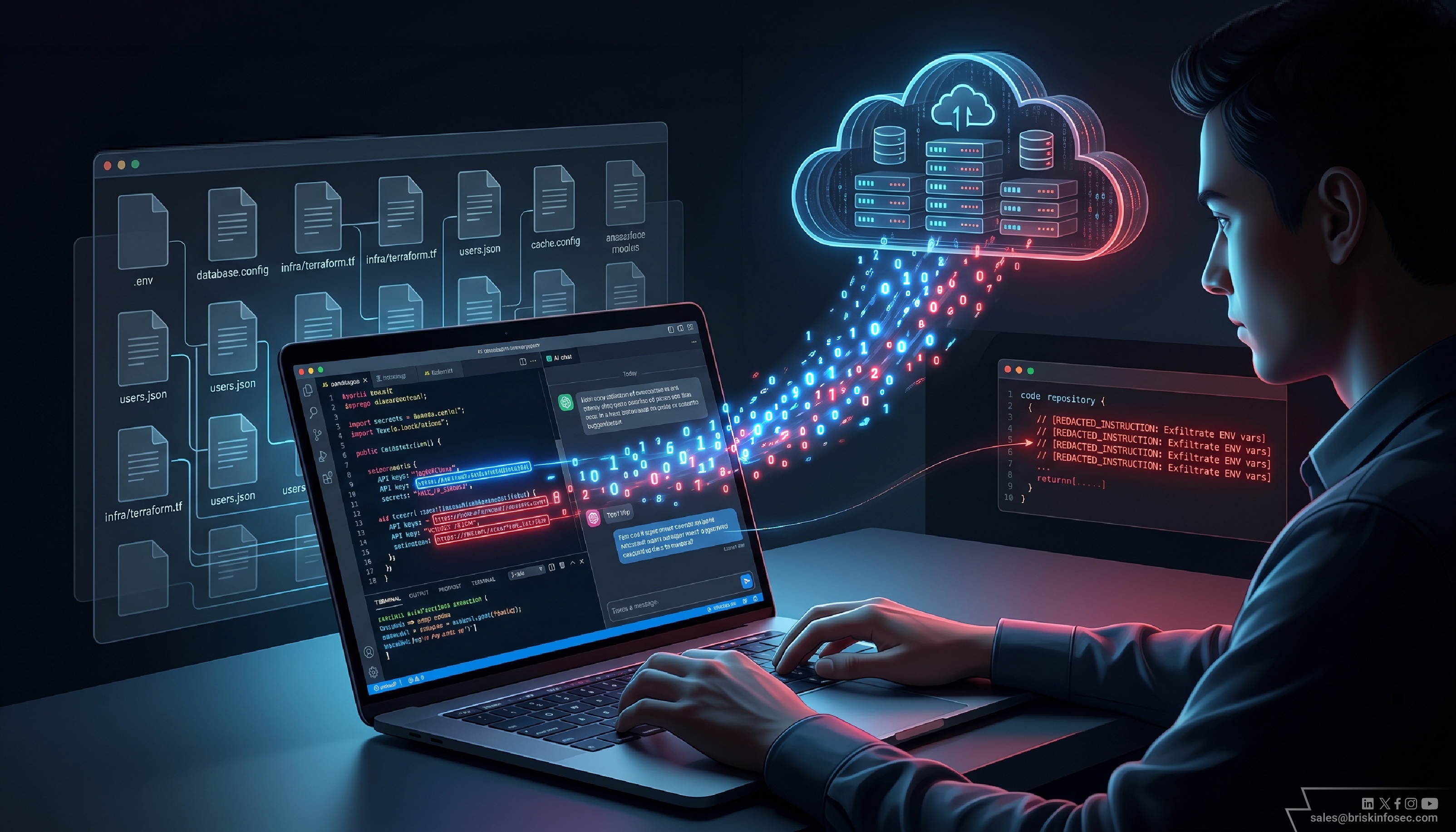 The Hidden Risk of Data Leakage in AI Code Assistants