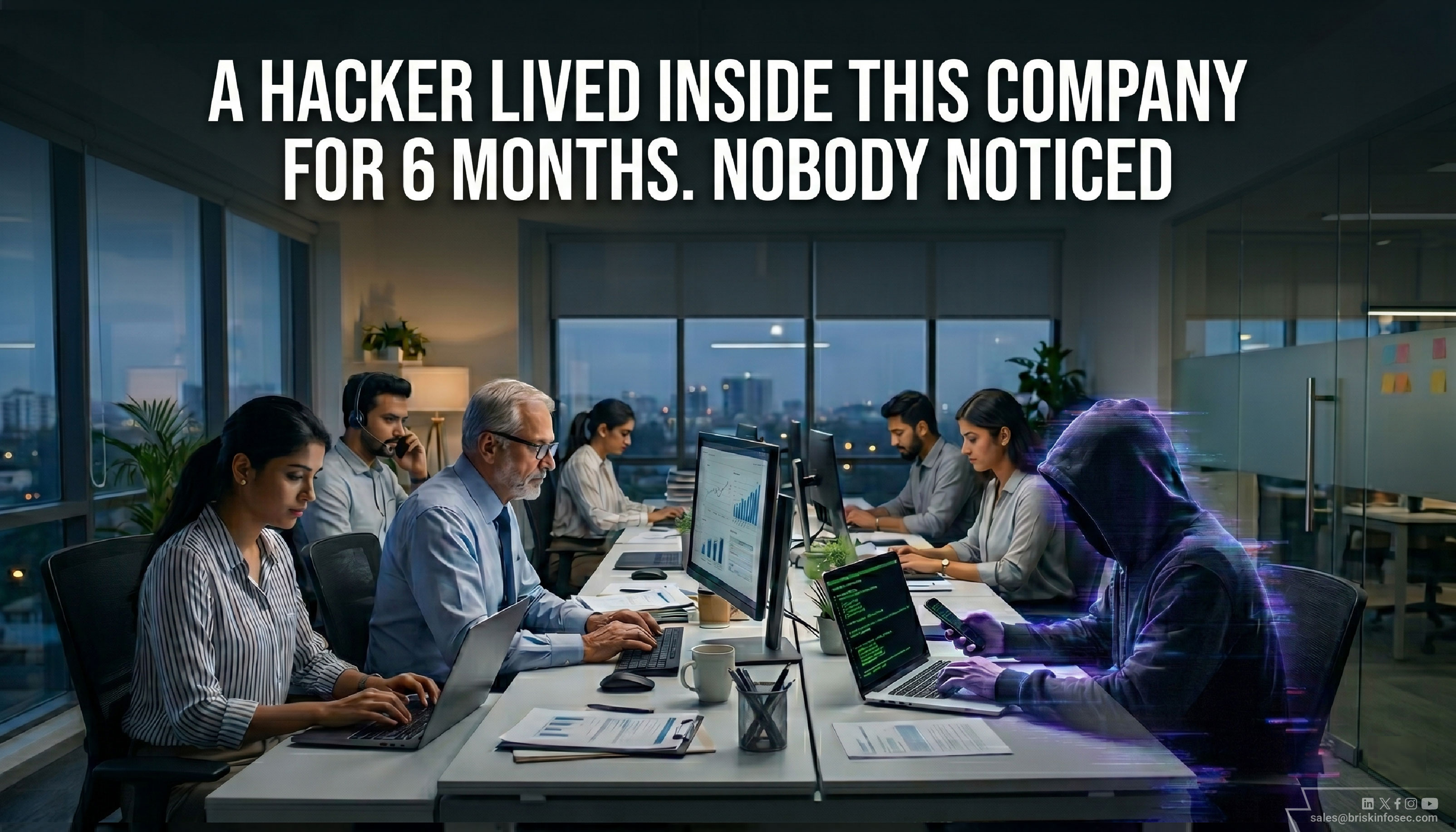 A Hacker Lived Inside This Company for 6 Months and Nobody Noticed