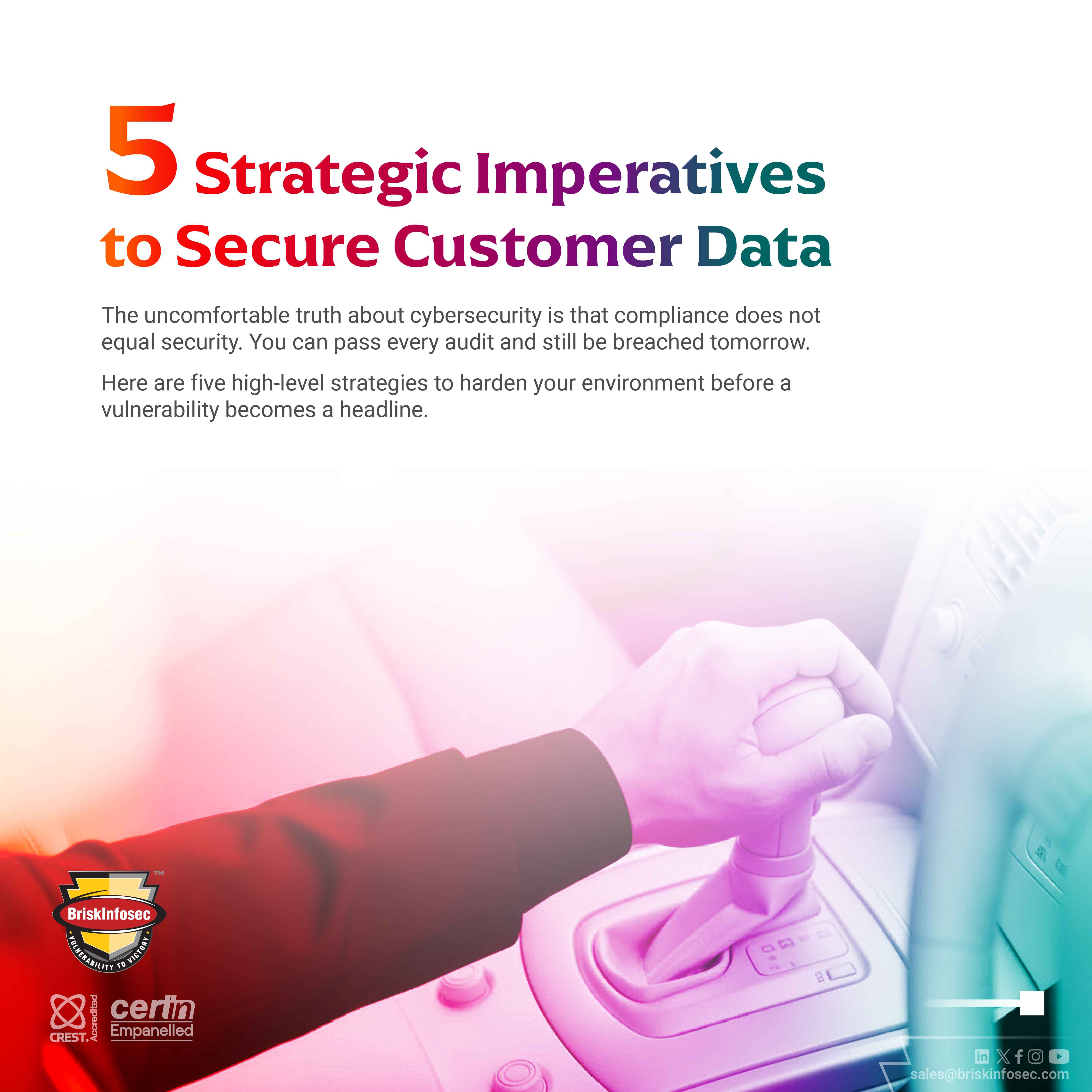 5 Strategic Imperatives to Secure Customer Data