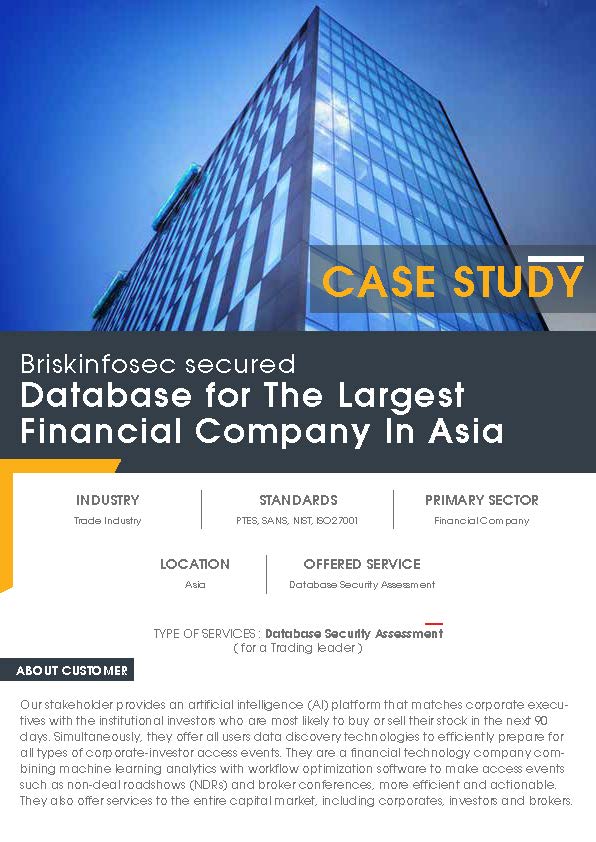 Database Security Assessment Case Study