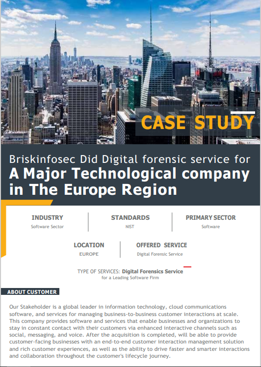 Digital Forensics Case Study
