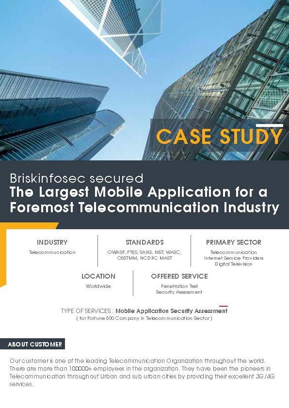 Mobile Application Security Case Study